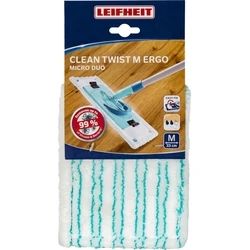 Leifheit Clean Twist M Ergo καλύμμα σφουγγαρίσματος micro duo (Άσπρο)