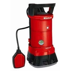 Αντλία βρόμικου νερού Einhell GE-DP 3925 ECO, βυθιζόμενη/πίεσης (κόκκινο/μαύρο, 390 W)