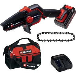 Einhell GE-PS 18/15 Li Cordless Pruning Chainsaw Kit (battery, charger, bag, extra chain)