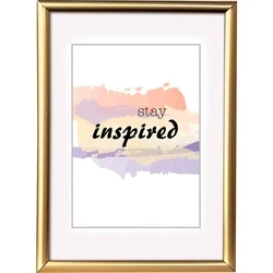 Κορνίζα Τοίχου Hama Madrid Gold 20x30 Plastic Frame 66492