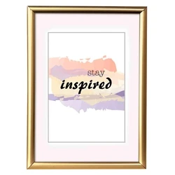 Κορνίζα τοίχου Hama Madrid Gold 15x20 Plastic Frame