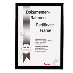 Κορνίζα τοίχου Hama Madrid μαύρη 21x29,7 cm