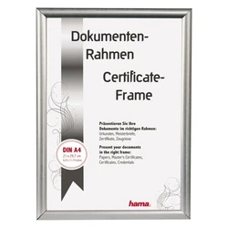 Κορνίζα τοίχου Hama Madrid silver 21x29,7 66842