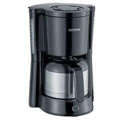 Severin KA 4835 Filter Coffee Maker — 1 L, 1000 W, Stainless Steel Carafe, 8 cups