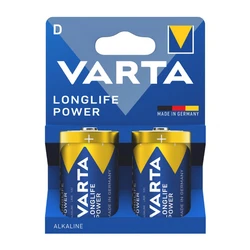 Varta Longlife Power Αλκαλικές Μπαταρίες D 1.5V 2τμχ 04920121422