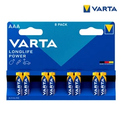 Αλκαλικές Μπαταρίες Varta Long Life Power AAA LR3 (8 Τεμάχια)