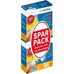 Αρχειοθέτηση φωτογραφιών HERMA Photo Stickers 1x20 Twin Pack 2x500 τεμ. 12x17 mm διπλής όψης μόνιμης κόλλησης acid-free