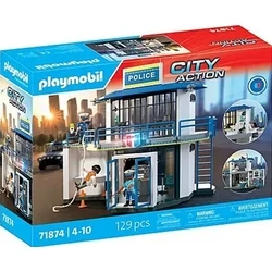Playmobil Action Heroes 71874 - Αστυνομικό Τμήμα με χώρο ανάκρισης