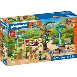 Playmobil Ζωολογικό Πάρκο - Πάρκο Αναρρίχησης στη Φύση (72070)