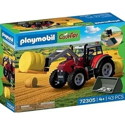 Playmobil Country Τρακτέρ με μπάλες σανής 72305 - Παιδικό Σετ (4+ ετών)
