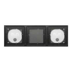 GIRA 551300 Κουτί/Πλαίσιο 3-θέσιο εντοιχισμένο (System 106)