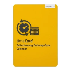 Reiner sct timeCard Exchange Sync Autoresponder 25 MA — Άδεια/Επέκταση διακομιστή για συγχρονισμό απουσιών με Exchange (25 MA)