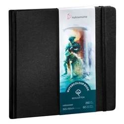 Χαρτιά σχεδίου & καλλιτεχνικά Hahnemühle Watercolour Book 250g 100% Cotton 19,5x19,5cm 60 Pages