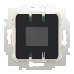 Busch-Jaeger BJ 62841 U-WL Ενθετός ρυθμιστής θερμοκρασίας χώρου με οθόνη και ενσωματωμένο θερμαντικό ακτιβοποιητή (Heizungsaktor)