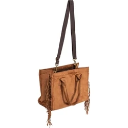 Reisenthel Daily Shopper XS Western - μικρή τσάντα ώμου/χιαστί με φουντίτσες