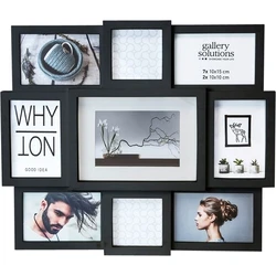Nielsen Κορνίζες γκαλερί Why Not Collage black Resin 8999334