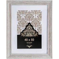 Κορνίζα Τοίχου Nielsen Design Accent Vintage 40x50 Wood White 3241001