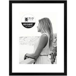 Κορνίζα Τοίχου Nielsen Aura black 18x24 Wood incl. Passepartout 1134000