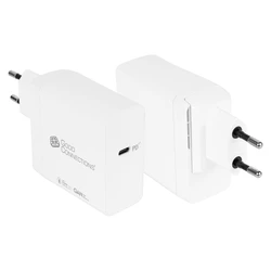 GoodConnections Φορτιστής 140W USB-C QC5.0 με καλώδιο USB-C 1,2m, Λευκό