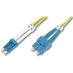 DIGITUS οπτικό patch καλώδιο LC -> SC 5.00 m Singlemode Duplex OS2