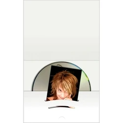 Πλαίσιο φωτογραφιών Daiber 1x100 με θήκη CD 6x9 cm λευκό