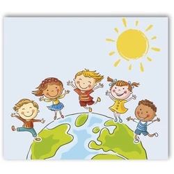 Daiber Πασπάρτου κορνίζας 1x10 Globe 13x18 Kids Portrait Folders 13348