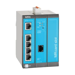 INSYS icom MRX3 DSL‑B Annex‑B Βιομηχανικός Router / DSL‑Modem / 5‑Port Switch (MPN 10019437)