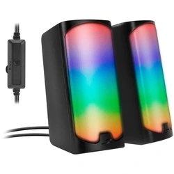 Ηχεία υπολογιστών Speedlink TONOS RGB Gaming Stereo Speaker, black