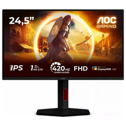 AOC 25G4KUR 24.5" Gaming Οθόνη — 420Hz OC | Full HD | Fast IPS