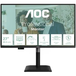 AOC Q27P4CV - 27" QHD IPS 120Hz USB‑C Docking (PD 96W) Οθόνη