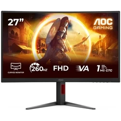 AOC C27G4Z2 - Καμπυλωτή Gaming Οθόνη 27" 260Hz Full HD VA 1ms HDR10