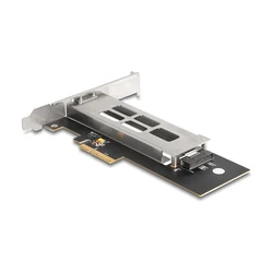 Delock PCIe εναλλάξιμος δίσκος / πλαίσιο για 1× M.2 NVMe SSD - Low Profile (μοντέλο 47028)