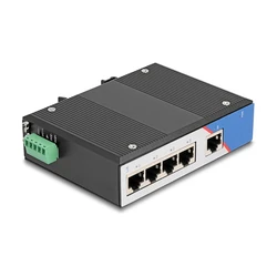 Delock Βιομηχανικός Gigabit Ethernet Switch 5 Θύρες RJ45 για Ράγα DIN