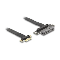 Delock Riser Κάρτα PCI Express 3.0 x1 σε x4 με καλώδιο 30 cm (81495)