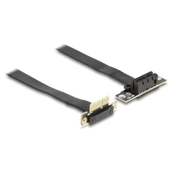 Delock Κάρτα Riser PCI Express x1, βύσμα 90° σε υποδοχή x1 90° με καλώδιο 30 cm (Μοντέλο 88042)