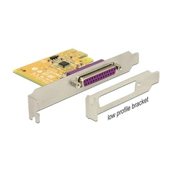 Delock PCI Express κάρτα σε 1 x παράλληλη θύρα (DB25) - Μοντέλο 89445