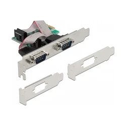 Κάρτα PCI Express x1 σε 2 x Σειρικές θύρες RS-232 (DeLOCK)