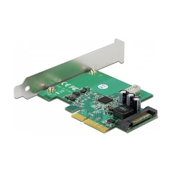 Delock PCI Express x4 κάρτα με 1 x εσωτερική USB 3.2 Gen 2 Key B 20-pin θηλυκή υποδοχή (MPN 90068, EAN 4043619900688)
