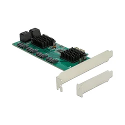 Delock 8 θυρών SATA PCI Express x1 Κάρτα - Low Profile (90072)