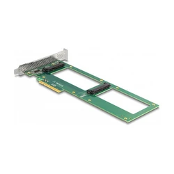 Delock PCI Express 4.0 x8 κάρτα σε 2 x εσωτερικές U.2 NVMe SFF-8639 - Bifurcation