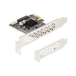 PCI Express x1 κάρτα → 1 x εσωτερικό USB 5 Gbps Type-E Key A και 1 x 19-pin ακροδέκτης - Low Profile