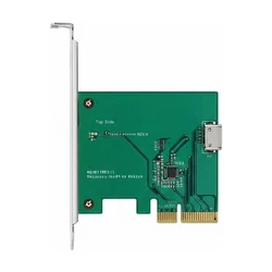 PCI Express x4 κάρτα σε 1 x εξωτερικό OCuLink SFF-8612 - Low Profile