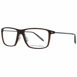 Porsche Design Ανδρικός Κοκκάλινος Σκελετός Γυαλιών Καφέ P8336 56E