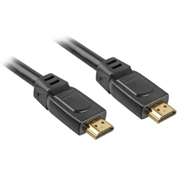 Sharkoon HDMI καλώδιο 15 m Premium, HDMI Type A αρσενικό -> HDMI Type A αρσενικό, μαύρο