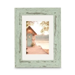 Κορνίζα τοίχου Hama Cottage Pastell-Mint 13x18 Kunstst.inkl.Passepartout 193334