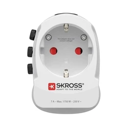 Hama Weltreiseadapter ProLight 0PD - Αντάπτορας ταξιδιού, 3-πολικός, 30 W