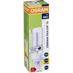 Λάμπα εξοικονόμησης ενέργειας Osram DULUX D 10W G24D-1 2700K Θερμό Λευκό