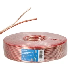 LogiLink audio καλώδιο ηχείων 100 m 24x0,20 mm CCA