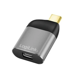 LogiLink Προσαρμογέας USB-C (M) σε mini DisplayPort (F) 8K Αλουμινίου