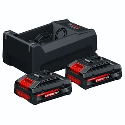 Bosch Starter-Set 2x EXBA18V-40 + Φορτιστής GAL 12V/18V-80
